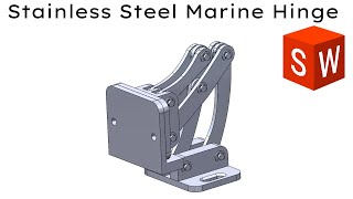 Stainless Steel Marine Hinge Mechanism Solidworks by Cad knowledge 571 views 1 month ago 59 minutes