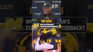 Should Michigan bring back Bryce Underwood after starting Tommy Carr this past weekend? #CFB