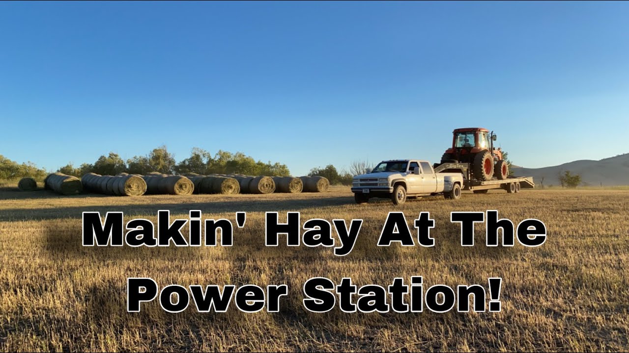 Makin’ Hay 2022 Part 3! The Power Station Kioti Tractor Vermeer Baler YouTube