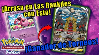 ¡Ganador del Torneo de 1000 Jugadores! Este Deck  Anti Meta Arrasa en Las Rankeds TCG Pocket