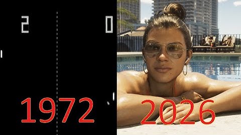 Evolution of Video Game Graphics 1958-2026