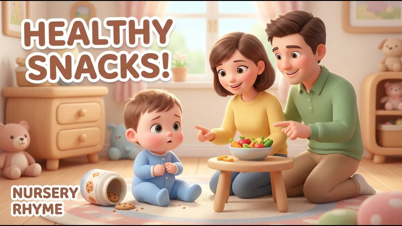 No Cookies Today! 🍪 | Family Learning Song for Kids | 3D Rhymes