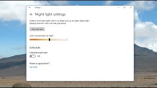 How to Enable Blue Light Filter on Windows 10 screenshot 4