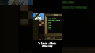 Bonnie needs to chill tf out dawg #fnaf #battington #vhstapes #scary #jumpscares