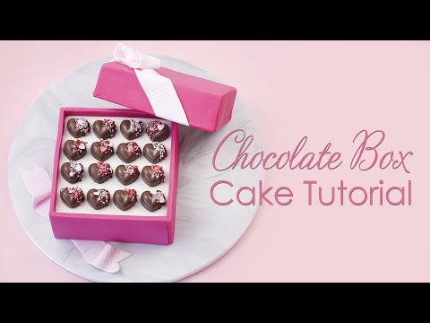 Box of Chocolates Cake Decorating Tutorial