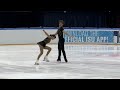 Irina NAPOLITANO / Edoardo COMI (ITA) | Junior Pairs Short Program| Gdansk 2023 | #JGPFigure