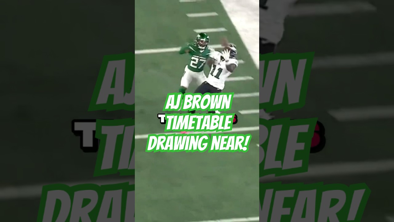 WATCH: NFL INSIDER Matt Lombardo discusses the timeline for the #eagles trading AJ Brown. #nfl