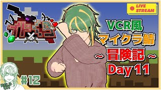 ♯12【#Minecraft】イドくら鯖！ VCR風マインクラフト～冒険記～ Day11【ヘルト/Held】