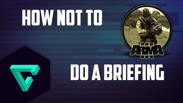 How Not To Do A Briefing - Arma 3