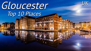 Top 10 Tourist Destinations In Gloucester |City in England |Top Next Visit |In HD 1080p