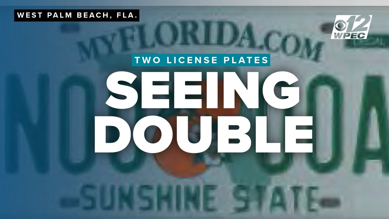 Florida drivers may soon need front license plates