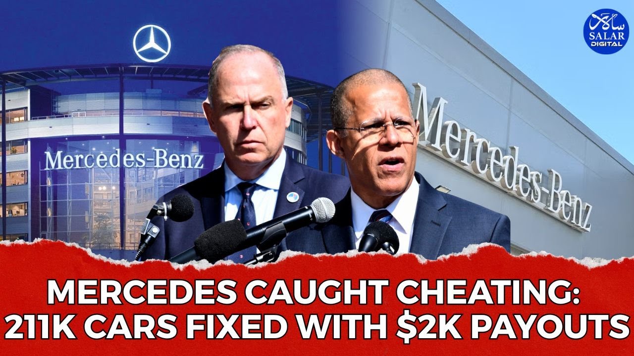 Mercedes Emissions Scandal: $149.6M Fine for Cheating Tests