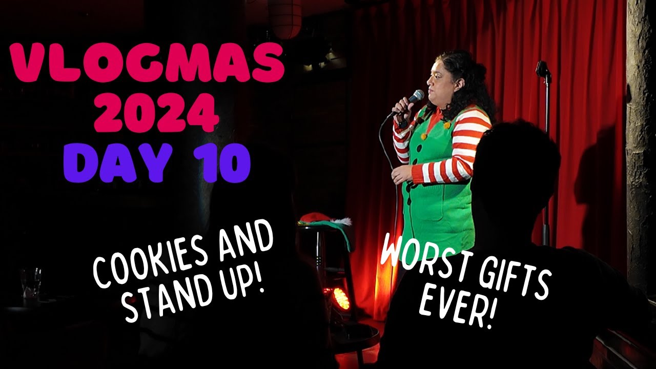 Vlogmas Day 10 | Chocolate Macadamia Nut Cookies, Stand Up, People Share Worst Christmas Gifts Ever!