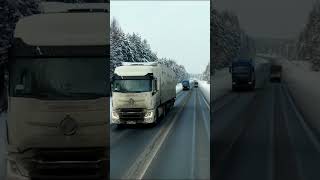 Pure Snow Drive | Truck Driver POV ASMR