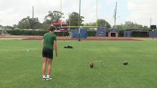 St. Martin's Cooper Helmke kicks his way to a full scholarship at Tulane