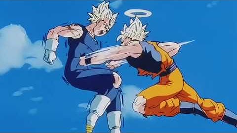 Goku VS Majin Vegeta [AMV]- Numb
