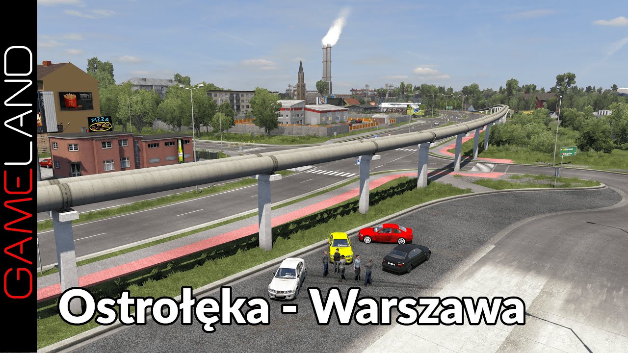 OSTROŁĘKA ➜ WARSZAWA - Poland Rebuilding - Euro Truck Simulator 2 Polska