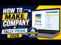 Tally Prime Me Company Kaise Banaye| Full Tutorial Hindi| How To Create Company In Tally Prime Hindi