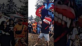 Ngeri Tapi Keren‼️Barongan Jumbo Tunjukkan Kekuatan🥵🥶 #barongan #jaranan #jathilan