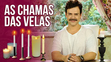 O que significa quando a chama da vela está alta?