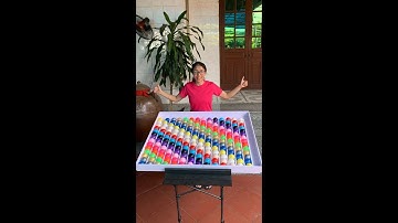 Puzzle sort ball level medium smooth colors