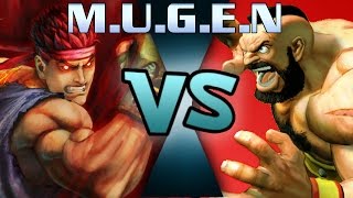 Information M.U.G.E.N Evil Ryu vs Zangief News