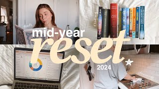Q2 2024 RESET 🌟 deep cleaning the apartment, goals check-in, reading recap & financial review