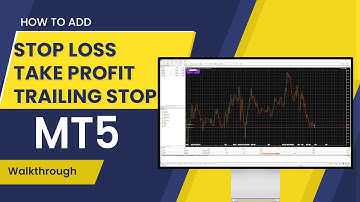 Hoe u een Stop Loss / Take Profit en Trailing Stop op MT5 instelt