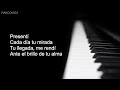 Karaoke con piano - Carlos Rivera - Te esperaba (Tono BAJO)
