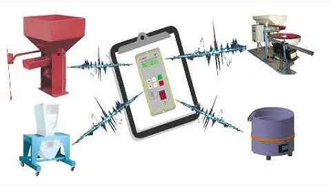 Amplitude/Frequency FQ2NDIG for electromagnetic vibratory feeders