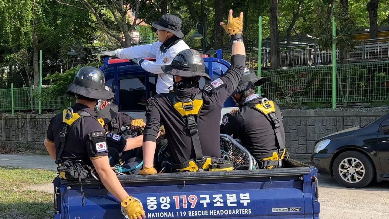 서울119특수구조대 - 제1회 OneTeamRopeRescue 대회 영상