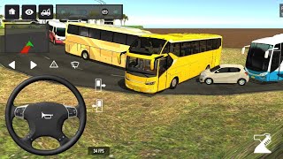 Bus 🚌 simulator indonesia😊 | new euro coach Bus simulator indonesia | new public coach Bus game  screenshot 4