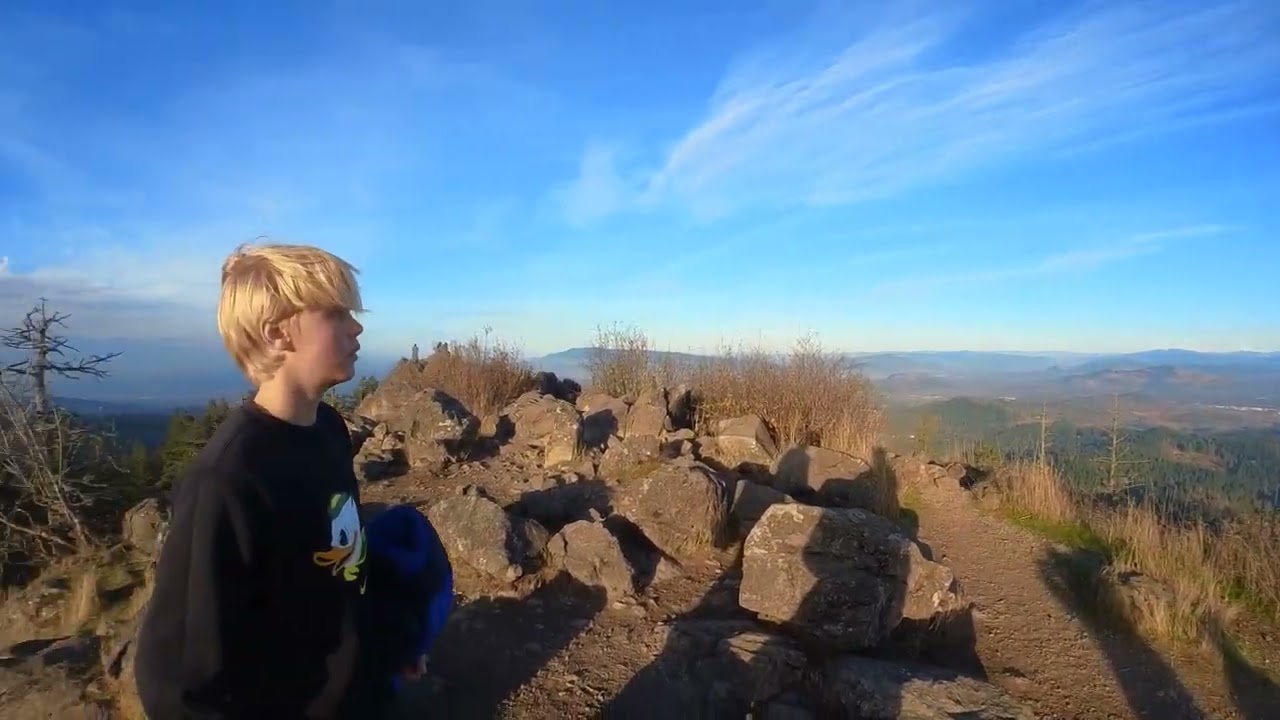 A hike up Spencer's Butte.