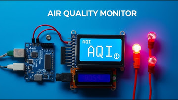 Air Quality Index Tutorial With OLED and LED Light Indicator | #fypシ #shorts #tiktok #viral