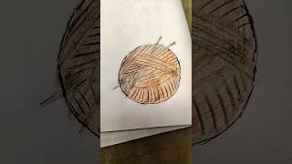 woolen #drawing# easy and beautiful #YouTube #short video