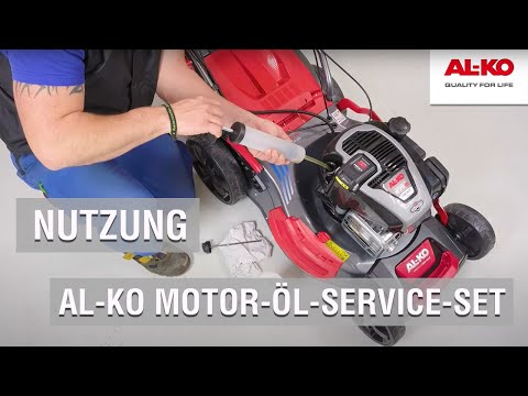 Nutzung AL-KO Motor-Öl-Service-Set, Benzin-Rasenmäher