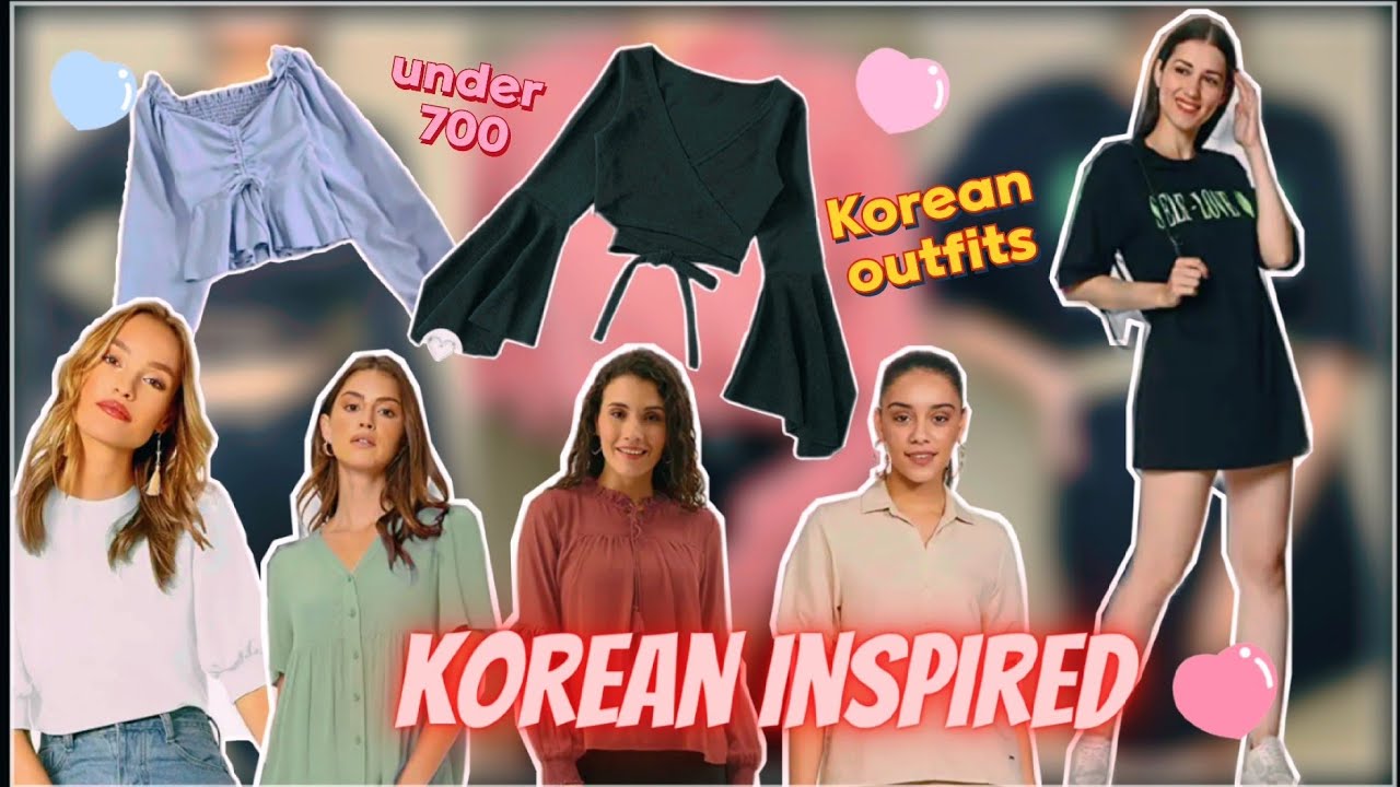 Korean Inspired Tops from Amazon Trendy Korean Tops on Amazon