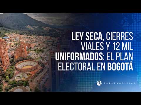 Todo listo en Bogotá para la segunda vuelta presidencial