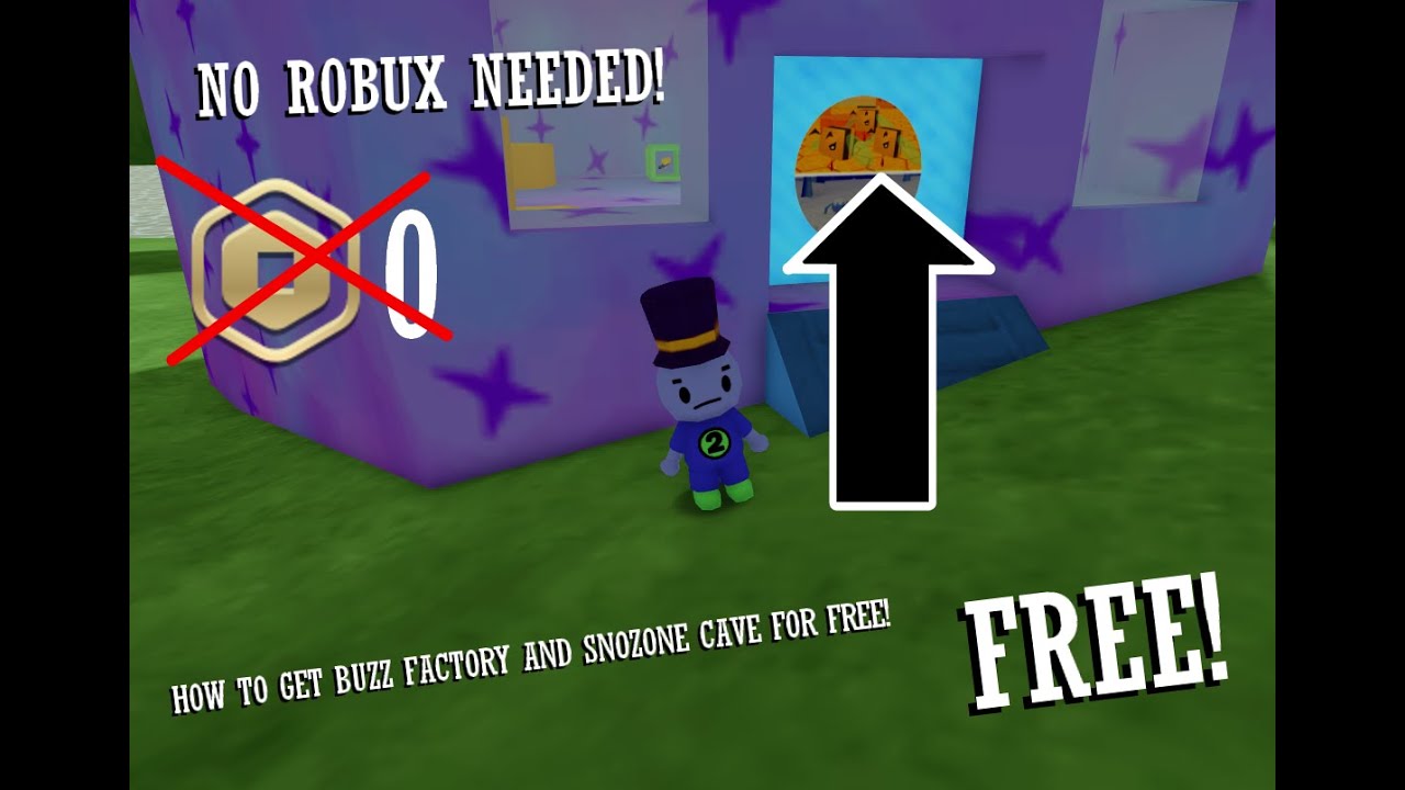 How to get Buzz Factory and Snozone Cave for FREE! - YouTube