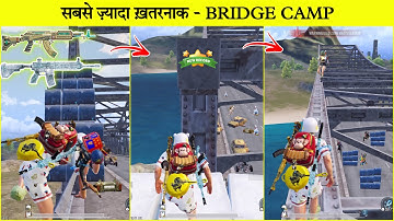 😱 KILL CHOR USING MOST DANGEROUS BRIDGE CAMP TRICK IN RUNIC POWER MODE - BGMI