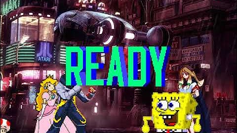 MUGEN Request: Jin Kazama & Princess Peach Vs Spongebob V2 & Akane Inuwaka