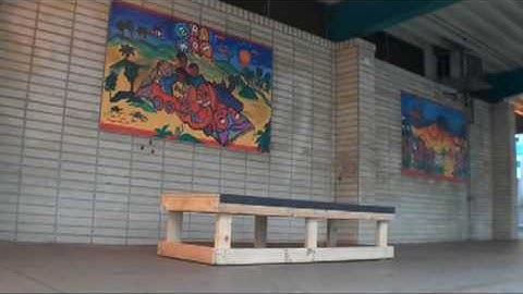 Skateboarding Grind Box