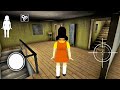 Playing as squid games doll in granny chapter two  granny 2 mod menu