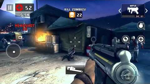 Dead Trigger 2 / USA / Assault  Iphone 6 Plus gameplay