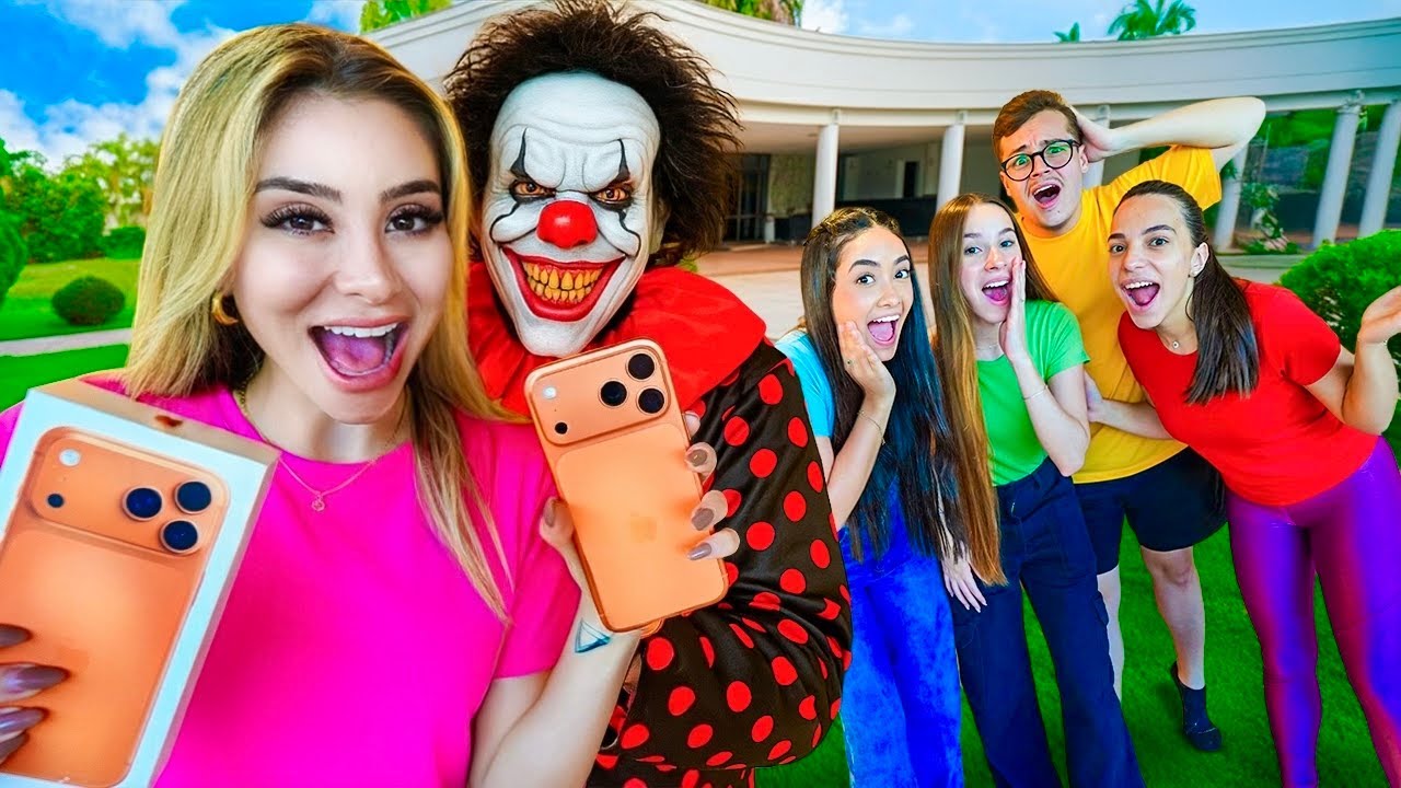 A Beatriz Ganhou Um Iphone 17 Do Palhaço Chefe!!