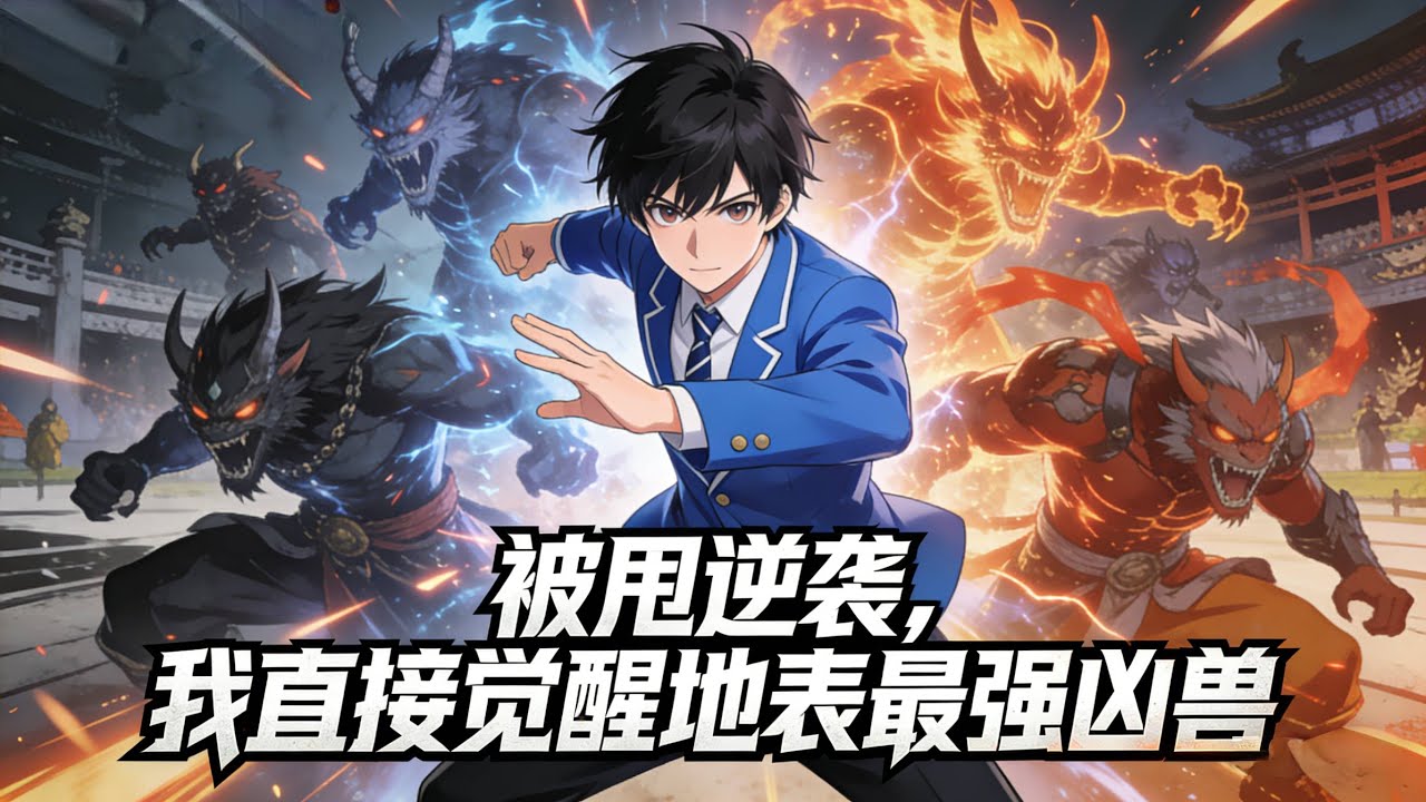 【Multi Sub】《被甩逆襲，我直接覺醒地表最強兇獸》從被嘲笑到武道至尊，我的兇獸武魂橫掃世界，誰敢擋我？全部跪下！#漫劇 #動態漫 #AI漫劇 #動漫 #動畫