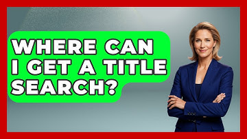 Where Can I Get A Title Search? - Car Collector Enthusiasts