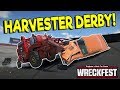 HUGE HARVESTER DEMO DERBY CRASHES! - Next Car Game: Wreckfest Release Gameplay - Wrecks & Races