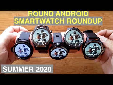 Summer 2020 Top Round Flagship Android Smartwatches Compared: Genesis, LEM12, Prime, S08, Thor 5 Pro