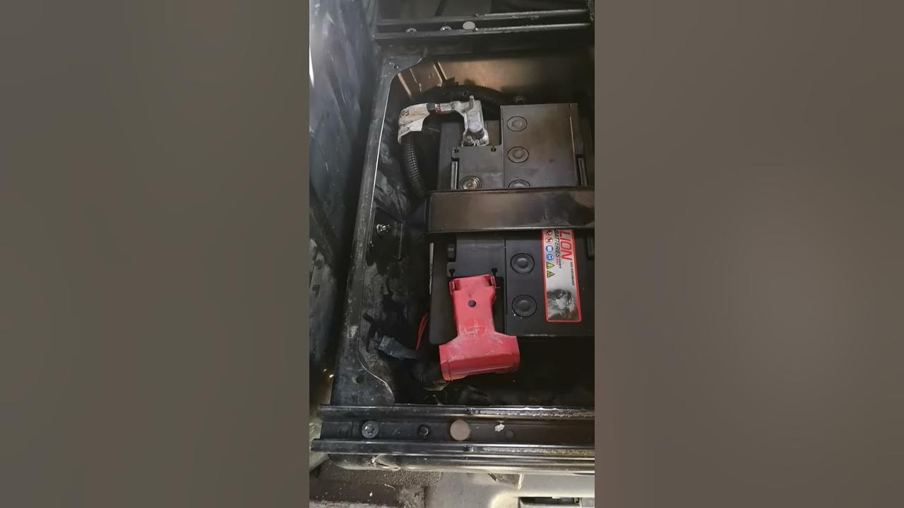 FORD TRANSIT BATTERY LOCATION YouTube